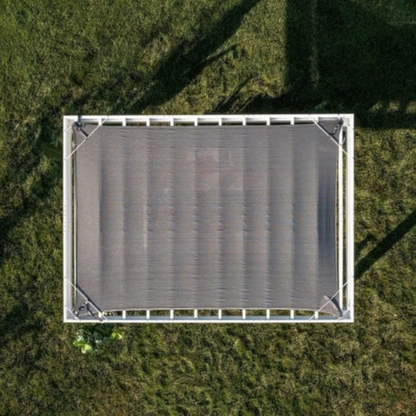 Windham Modern Steel Pergola White 4.27m x 3.05m