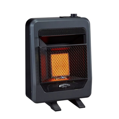 Bluegrass Living B10TNIR-B Natural Gas Space Heater 40.1cm x 17.4cm