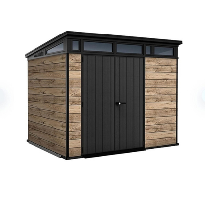 Keter Signature Pine/Graphite DecoCoat Shed 2.7m x 2.1m