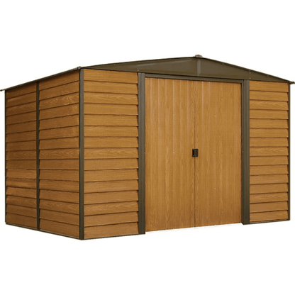 Arrow Woodridge Storage Shed Woodgrain 3.05m x 2.44m