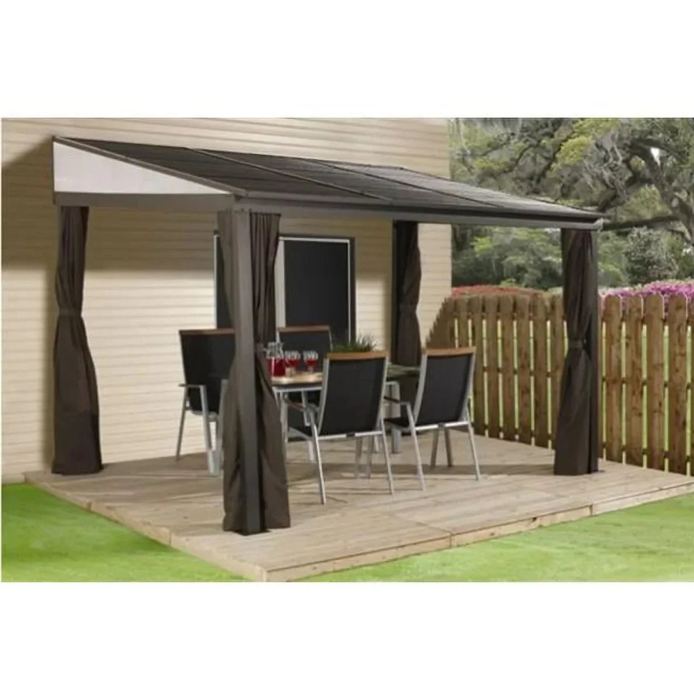 Sojag 500-9165470 Portland No. 53 Wall Gazebo 3.05m x 3.66m