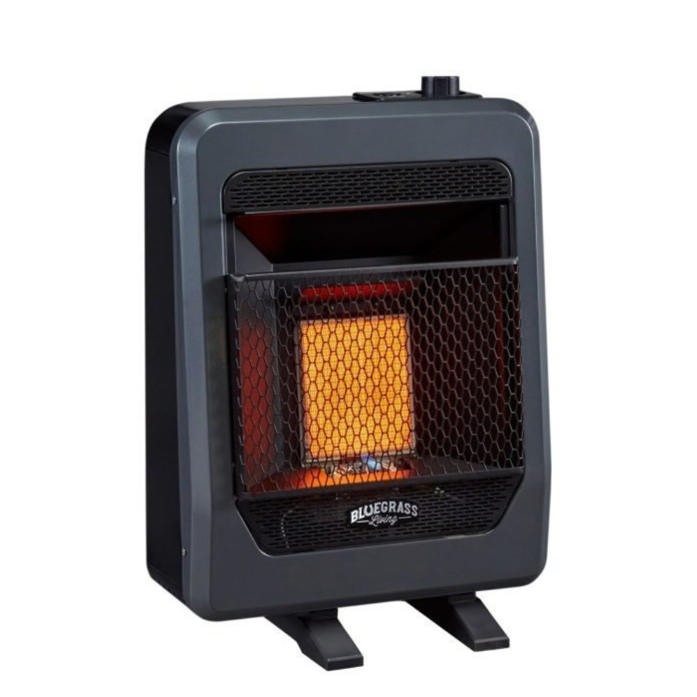 Bluegrass Living B10TNIR-B Natural Gas Space Heater 40.1cm x 17.4cm