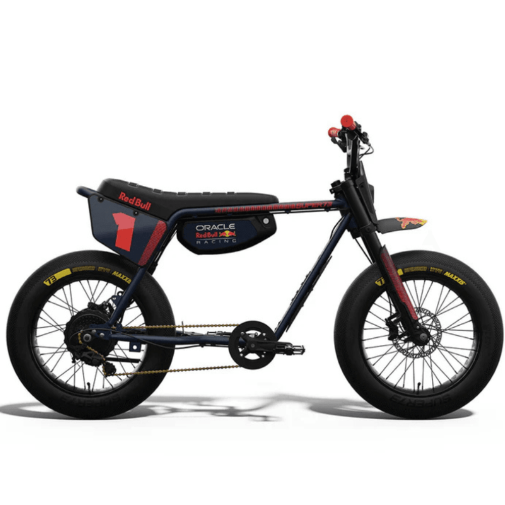 SUPER73 Oracle Red Bull Racing Z Adventure Electric Bike Blue