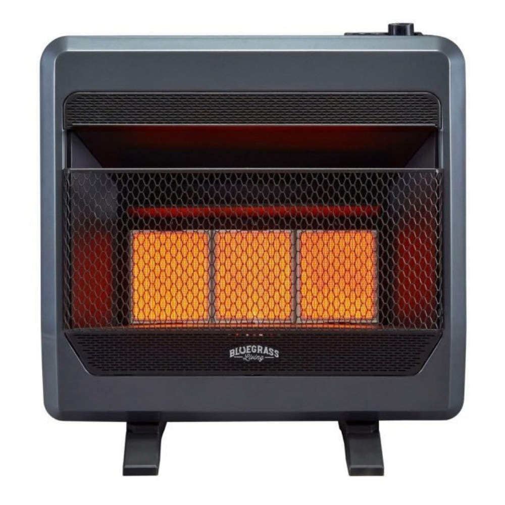 Bluegrass Living B10TNIR-B Natural Gas Space Heater 40.1cm x 17.4cm