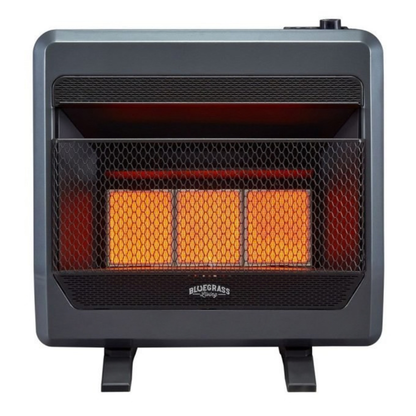 Bluegrass Living B10TNIR-B Natural Gas Space Heater 40.1cm x 17.4cm