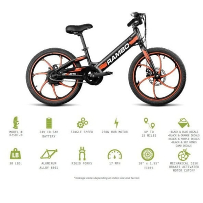 Rambo Kids 20 Trailbreaker 250W 24V Electric Bike