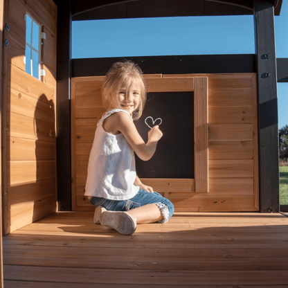 Canyon Creek All Cedar Wooden Swing Set Playset