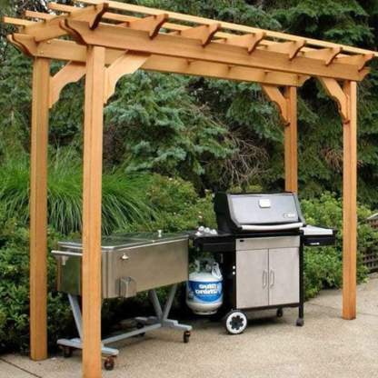 Creekvine Designs Monterrey Pergola Red Cedar 0.91m x 4.27m