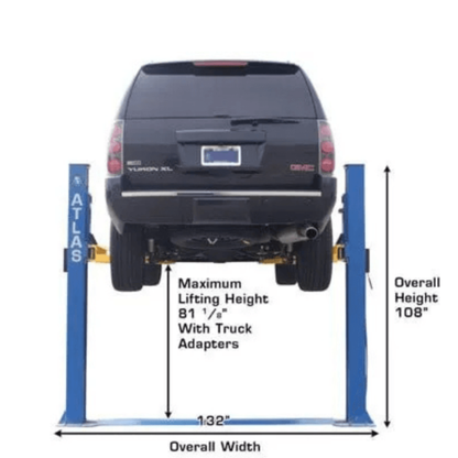 Atlas BP8000 3628.7kg Baseplate 2-Post Lift 2.74m