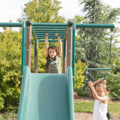 Lifetime Monkey Bar Adventure Steel Swing Set Playset
